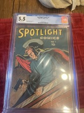Spotlight Comics #1 (Chesler / Dynamic November 1944) picture