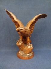 Black Forest Eagle spread wings, large statue nearly 25