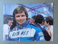 Didier Pironi (†1987) Formula 1 Vice World Cup 1982 signed autograph card 10x15 autograph picture