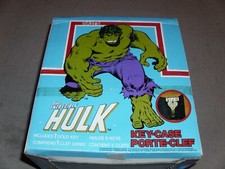 VINTAGE MARVEL INCREDIBLE HULK KEYCASE FULL COUNTER DISPLAY BOX MARVELMANIA 1978 picture