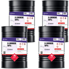 D-Limonene 94% - Food Grade - 4 x 55 Gallon Drums picture