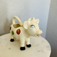 SEBASTIAN MINIATURE LC-013 Jell-O Cow Milk Pitcher (Cereal Creamer 1952), RARE picture