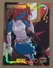 2024 Fleer Ultra Matriarchs Marvel #12 Gold Spectrum 1/1 Mystique picture