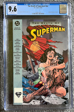RARE The Death of Superman Comic Book 1st Edition Print 1993 CGC 9.6 picture