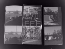 24 1946 UNO Sight Seeing Hyde Park New York NY Old Photo Negative Lot 136A picture