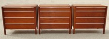 1950s Grand Rapids 3 Walnut Dressers By William Pahlmann picture