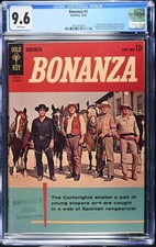 Bonanza #1 CGC 9.6 (Dell 1962) SINGLE HIGHEST GRADED COPY - POP 1 ONLY L@@K picture