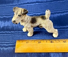 Antique Cast Iron Hubley? Dog Paperweight; 3.25