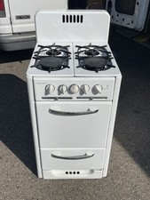 Beautiful White Wedgewood Antique 1950’s 22” Apartment Stove (Gas) picture