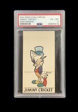 1930 pinocchio circus D64 jiminy crickett; disney rookie PSA 6 (1st APPEARANCE) picture