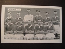 D C THOMSON FAMOUS TEAMS IN FOOTBALL HISTORY ABERDEEN 1954-55 FOOTBALL TEAM picture
