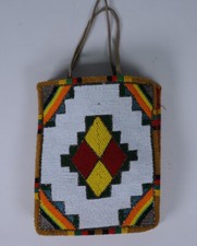Plateau Nez Perce Beaded Flat bag Double Sided - 2nd Quarter 20th century picture