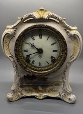 Ansonia La Clayette Chime Clock Royal Bonn 10x8.5x5.5 picture