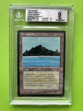 FBB {FRENCH} BGS 9 STRONG MINT Tropical Island ~ 10 SURFACE ~ Vintage MTG picture