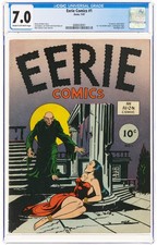Eerie Comics #1 CGC 7.0 Avon 1947🔥1st Horror Comic RARE Golden🔥T6 461 cm picture