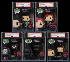 PSA Graded Squid Game Funko Pop Complete Set #235-239 2024 picture