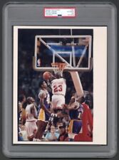 Michael Jordan 1991 NBA Finals “ THE MOVE ” PSA/DNA LOA Type 1 Photo Bulls HOF  picture