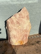Rose Quartz Crystal Gemstone 15”Large Pink Natural Rough Stone Healing 29 lb picture
