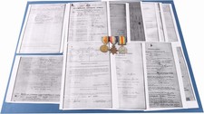 AUSTRALIA 1914-18 Wounded in action Fromelles 30 Bn trio.1914-15 Star medals. picture