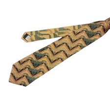 VERSACE Geometric Pattern Tie picture