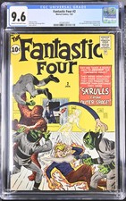 Fantastic Four (1961 1st Series Marvel) #  2 CGC: CGC 9.6 (4334653003) picture