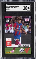 2023-24 PANINI MEGACRACKS LA LIGA #108BIS LAMINE YAMAL SGC 10 GM picture