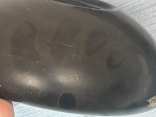 Antique Mount Fuji Japan Wooden Bowl Flash Shadow Atomic Bomb Hiroshima Nagasaki picture