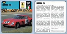 Ferrari GTO - 1962-64 Competition Edito Service #48-08 Auto Rally Card picture