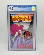Graded Comic 9 Robotech II The Sentinels  #4 The Malcontent Uprisings Feb 1989 picture