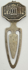 Sterling Silver Jefferson Home Monticello Bookmark picture