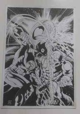 Jansen KILLER KARE BEARS Captain America Annual #8 Homage COVER incredible cover picture