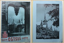 Genuine Brochure 2 Lloyd Baltic Sea trips 1934 spa travel local geography SF picture