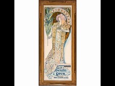 Alphonse Mucha Gismonda Sarah Bernhardt American Tour Poster, 1896 picture