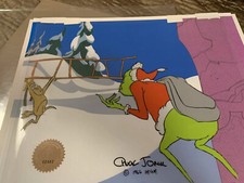 The Grinch & Max PRODUCTION Art by Chuck Jones First Stop picture