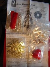 JUNE ZIMONICK'S Christmas Ornament CLASS Collection Craft Kit 1981 Serenade Bell picture