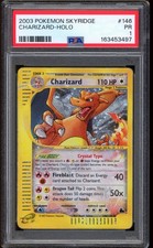 2003 Pokemon Crystal Charizard Skyridge Rare Holo G #146 PSA 1 PR picture