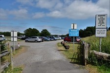Photo A2 Arundel: Mill Road overflow car park Parking charges were �2.50 c2018 picture