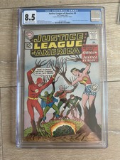 Justice League of America #9 CGC 8.5  JLA origin BONUS Crazy Ed’s* +READER COPY+ picture