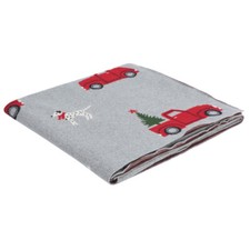 SAFAVIEH Dasher Throw | Grey / Red | picture