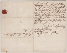 Frederick I. (1657-1713) - Rare autograph letter signed by first King of Prussia picture