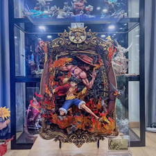 JIMEI Place One Piece Ace Sabo Luffy Resin Model Collection In Stock Hot Frame picture
