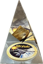 Piece of Skylab 1 Space Station, Flown Artifact Relic in Acylic From Crash 1979 picture