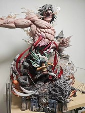 Hertz Studio Attack On Titan Eren Jaeger Model PU Levi Ackerman H73cm In Stock picture