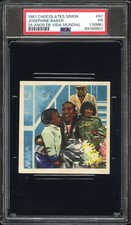 1961 Chocolates Simon 25 Anos De Vida Mundial 67 Josephine Baker PSA 1.5 Highest picture