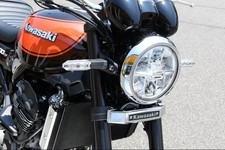 Kawasaki Z900RS Stem Emblem & Mount Set PMC 189-1025 New OEM Compatible '18-'25 picture