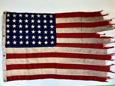 Historic WWII D Day US Naval American Flag USS President Warfield  - SS Exodus picture