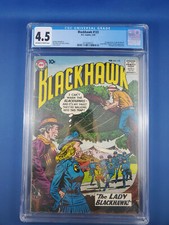 BLACKHAWK 133 CGC 4.5 FIRST LADY BLACKHAWK SPIELBERG MOVIE 1959 picture