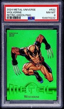 2024 Marvel Avengers WOLVERINE Retro PMG GREEN 💎 /10 💎 PRECIOUS METAL GEMS 🔥 picture