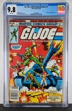 G.I. Joe Real American Hero #1 CGC 9.8 Newsstand 1982 Hama Trimpe 1st Snake Eyes picture