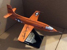 Chuck Yeager Signed Bell X-1 Model Airplane picture